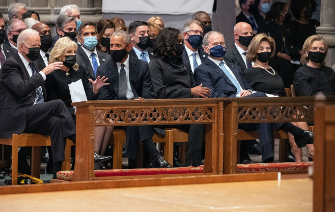 Funeral of former US Secretary of State Colin Powell, Washington, District of Columbia, USA - 05 Nov 2021
