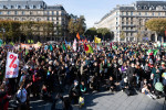 PARIS - RASSEMBLEMENT - CLIMAT - ASSOCIATIONS - DEFENSE ET JUSTICE ENVIRONNEMENT