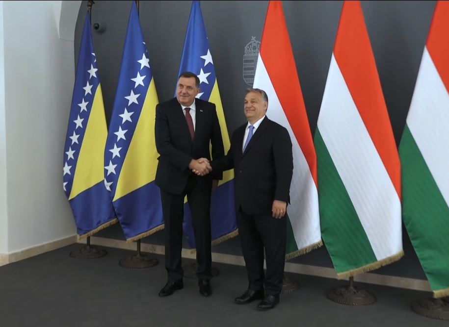 Viktor Orban s-a întâlnit cu Milorad Dodik, liderul sârbilor din Bosnia care amenință cu secesiunea