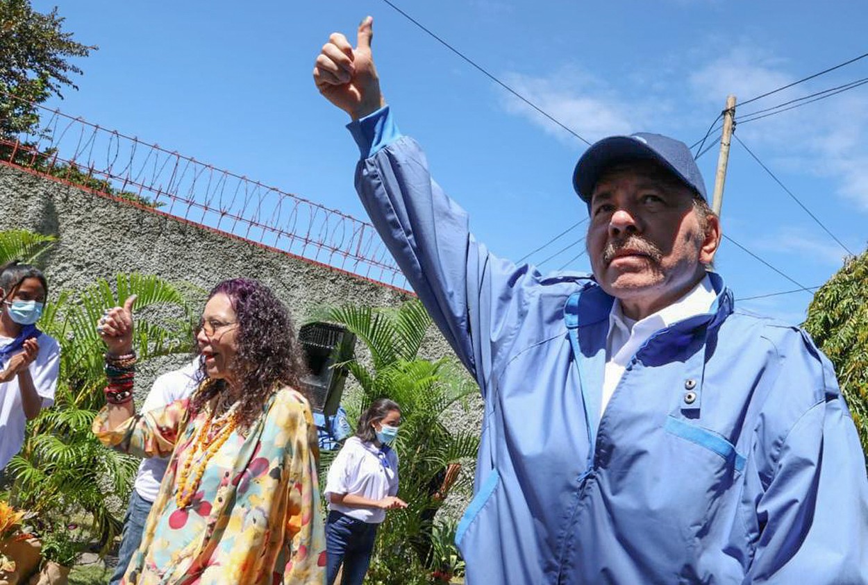 Cuplul prezidențial din Nicaragua rămâne la putere după alegeri: „Contracandidații sunt demoni care și-au vândut sufletul Imperiului”