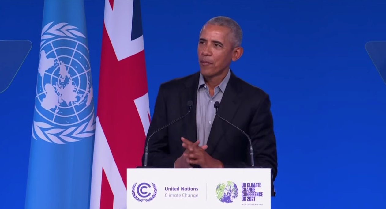 COP26: Barack Obama îi critică pe Donald Trump pentru cei patru ani de mandat împotriva protecției climatice