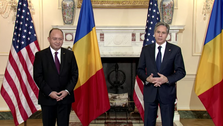 Bogdan Aurescu, consultări cu secretarul de stat Antony Blinken: Vom sublinia importanța creșterii prezenţei SUA în România | Digi24
