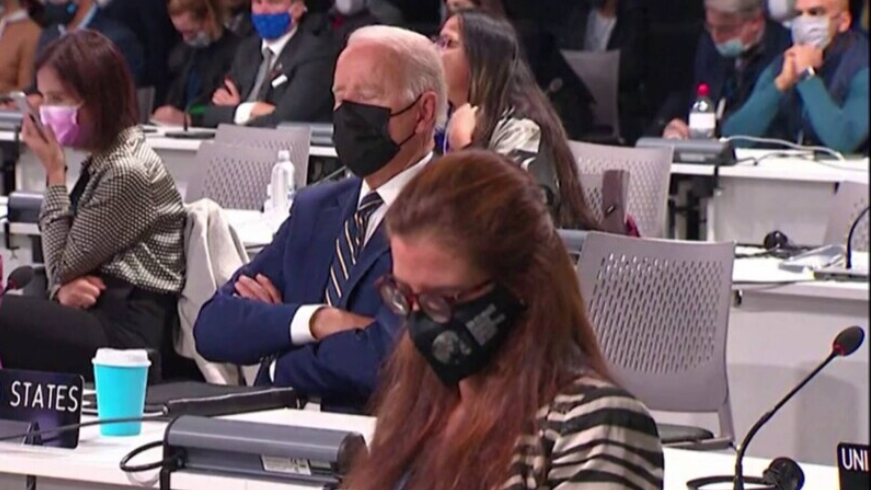 VIDEO. A ațipit Joe Biden în timpul Conferinței ONU privind schimbările climatice?