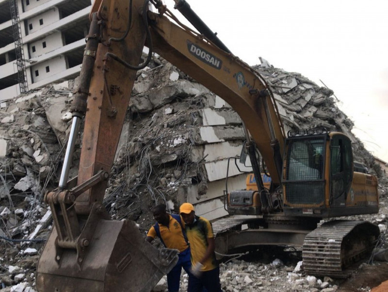 NIGERIA LAGOS BUILDING COLLAPSE