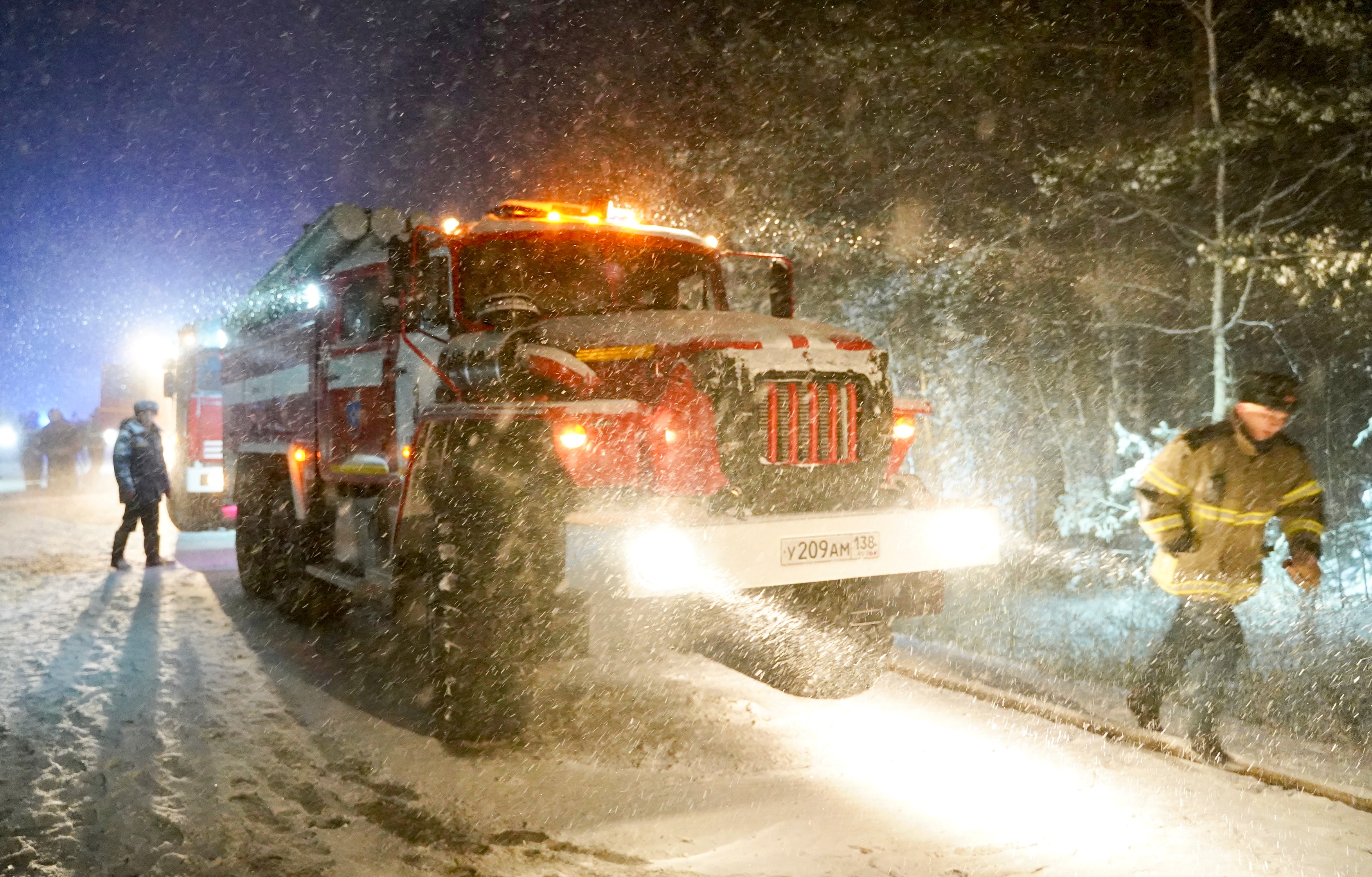 Antonov An-12 transport aircraft crashes outside Irkutsk, Russia