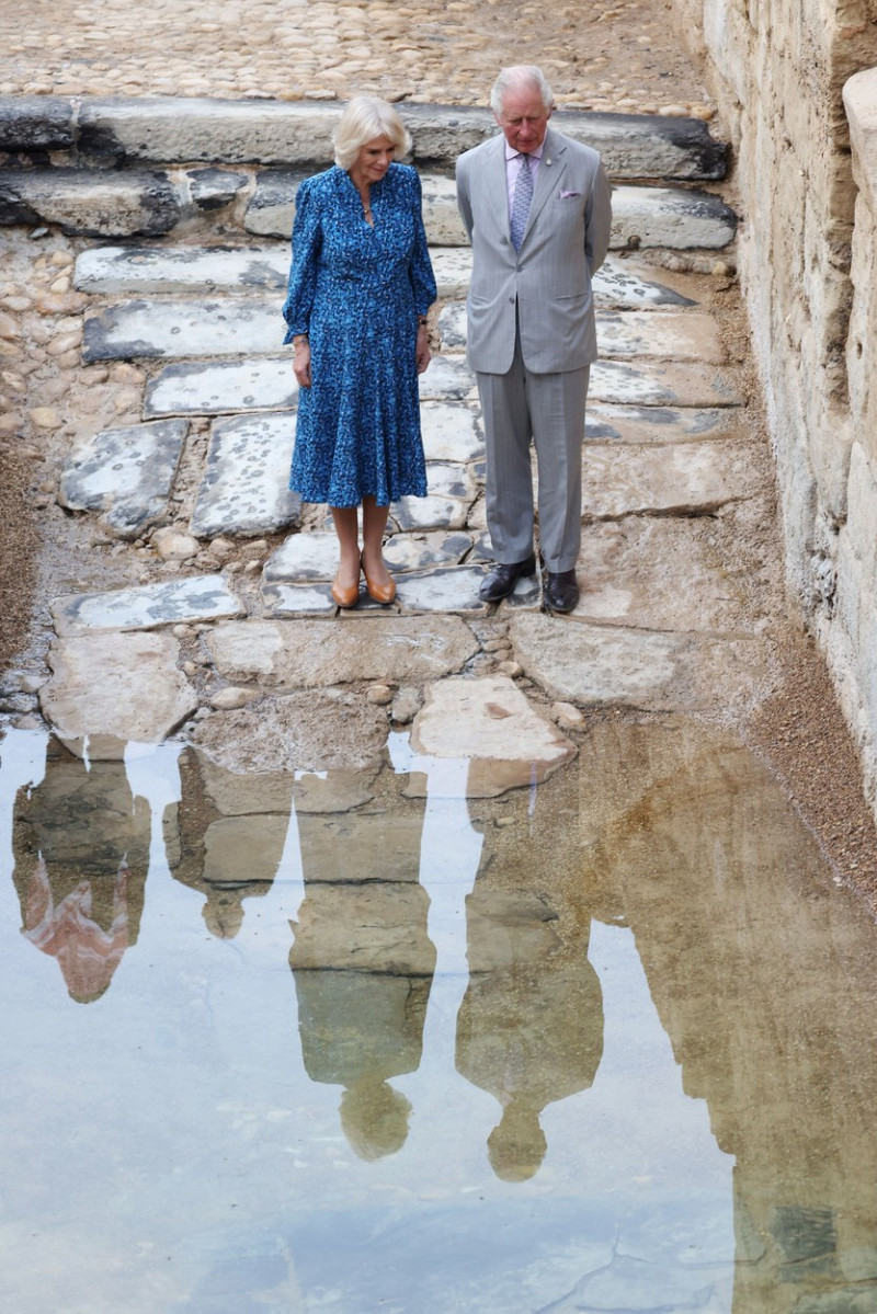 Prince Charles and Camilla Duchess of Cornwall visit to The Baptism Site, Amman, Jordan - 16 Nov 2021