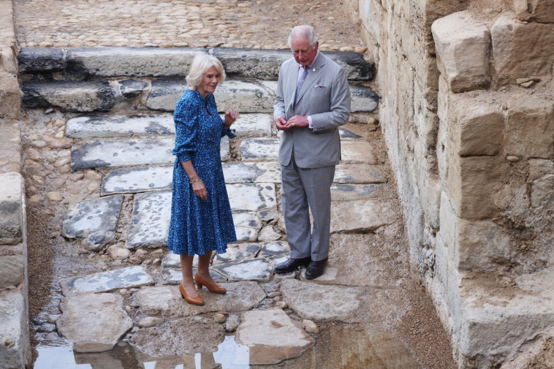 Prince Charles and Camilla Duchess of Cornwall visit to The Baptism Site, Amman, Jordan - 16 Nov 2021