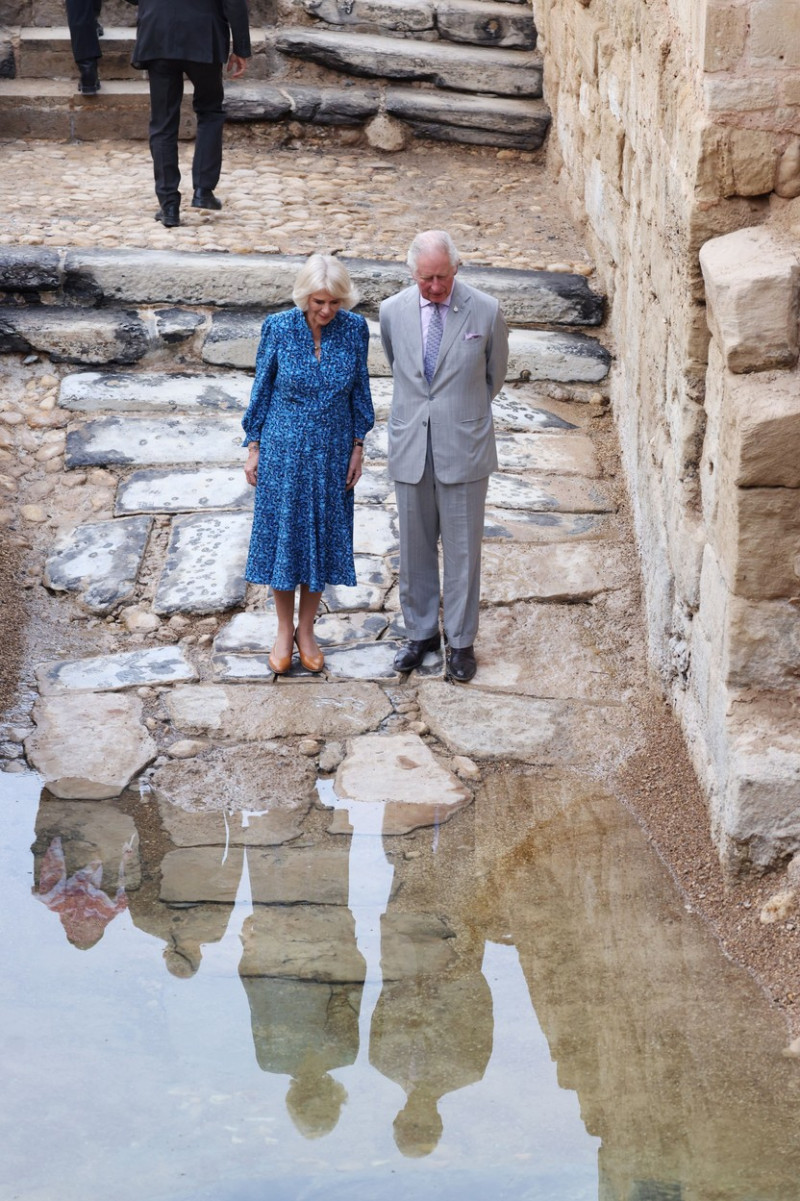 Prince Charles and Camilla Duchess of Cornwall visit to The Baptism Site, Amman, Jordan - 16 Nov 2021