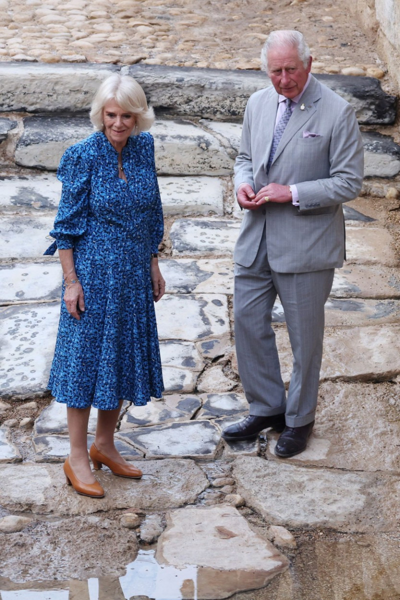 Prince Charles and Camilla Duchess of Cornwall visit to The Baptism Site, Amman, Jordan - 16 Nov 2021