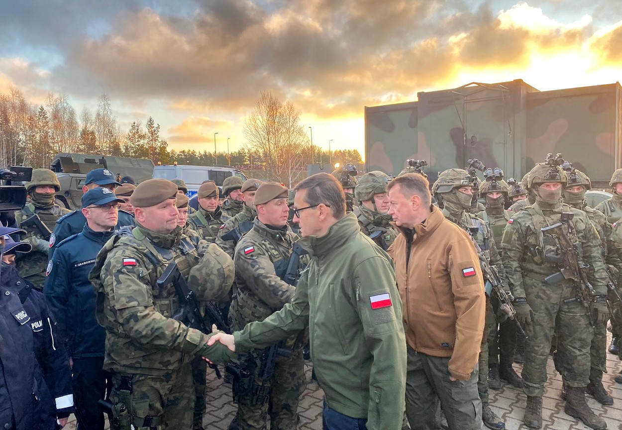 Premierul Poloniei spune că Putin este responsabil de criza de la granița UE: „Lukașenko e un executant. Sponsorul se află la Moscova”