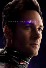 Character advance poster for Avengers: Endgame (2019) directed by Anthony and Joe Russo starring Paul Rudd as Scott Lang / Ant-Man. The epic conclusion and 22nd film in the Marvel Cinematic Universe.