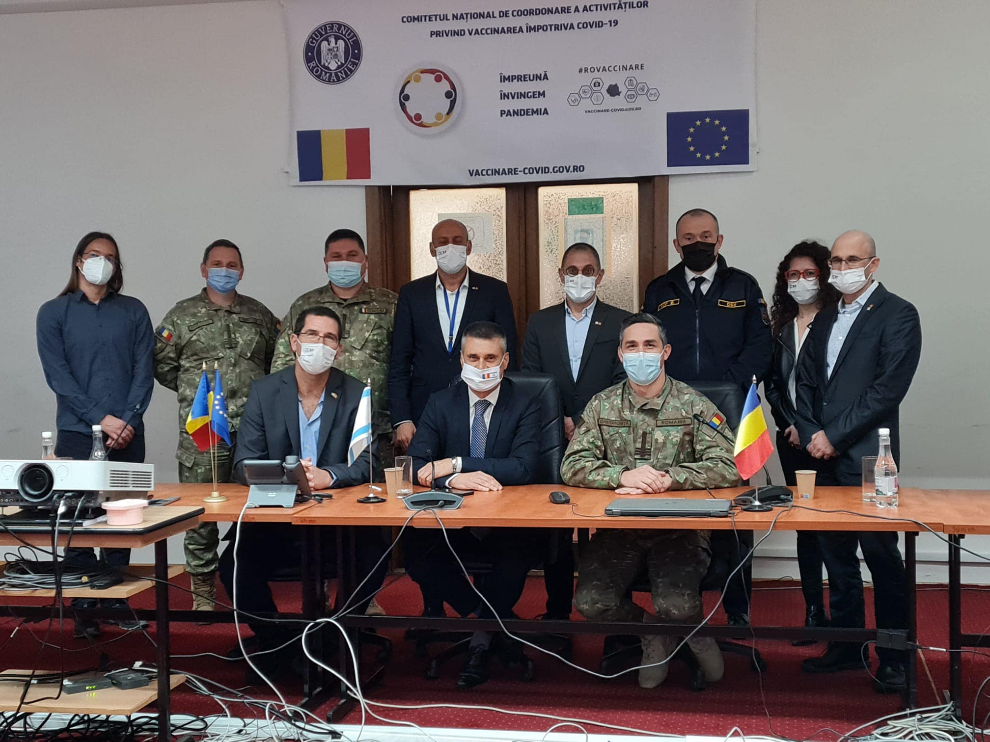Delegaţie din Israel, în vizită la CNCAV: Discuţiile au generat noi idei pentru impulsionarea campaniei de vaccinare din România