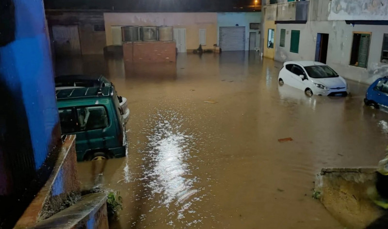 Bad Weather In Italy: Landslides And Roads Like Rivers In Sicily