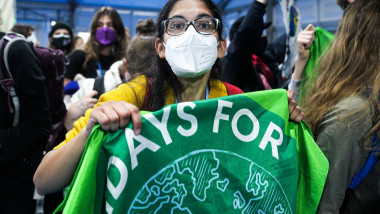 Protest la COP26.