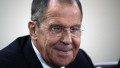 Lavrov zâmbește în timpul întâlnirii cu delegația oficială din Namibia