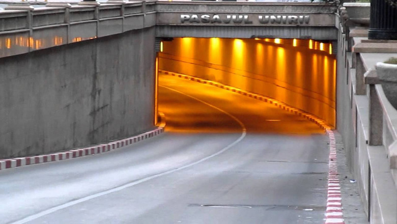 Pasajul Unirii din Capitală va fi închis circulației din 20 iunie, pentru lucrări de refacere, și ar urma să fie gata la 1 septembrie