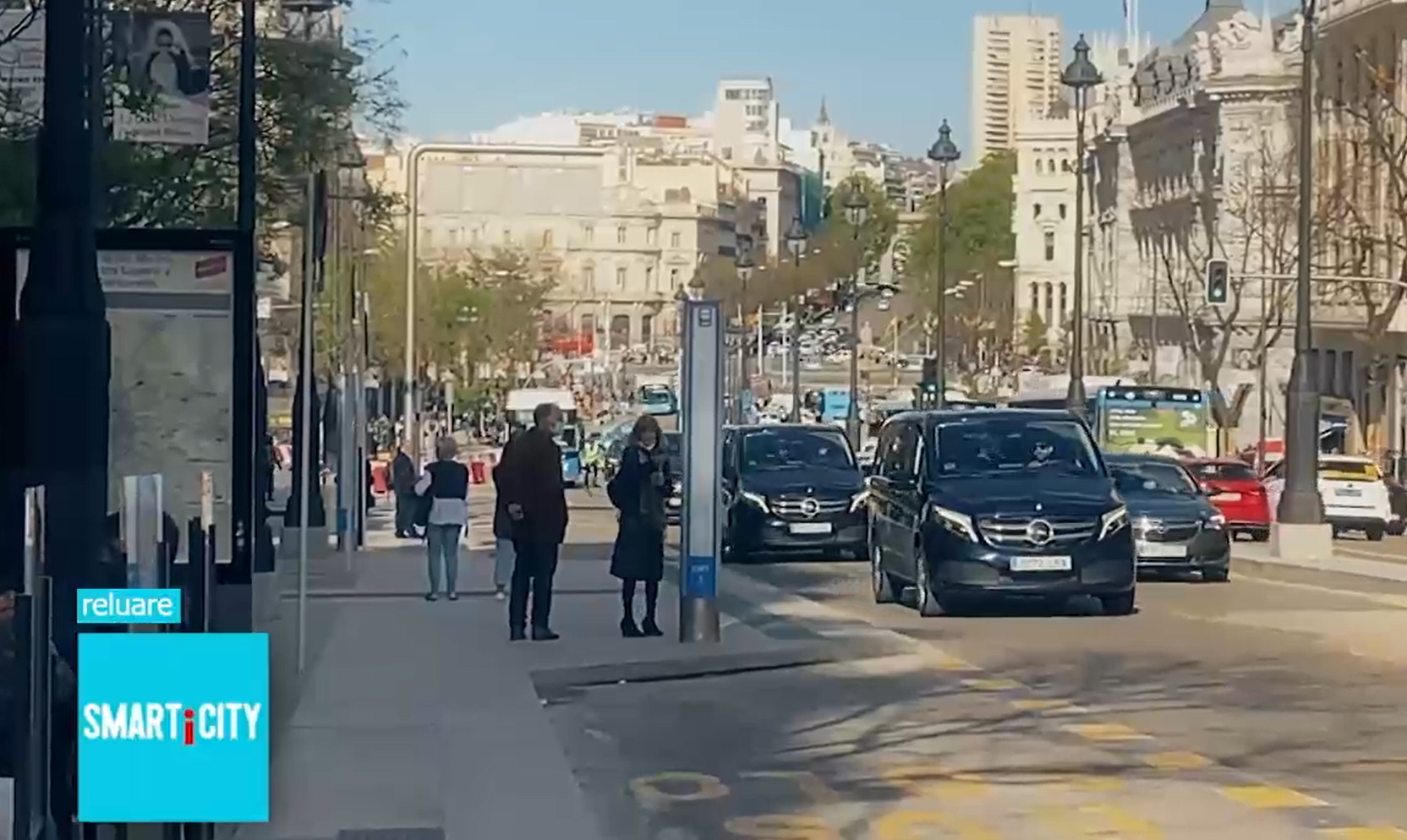 Transport public într-un oraș smart