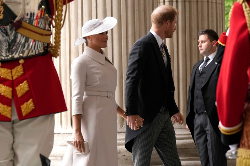 National Service of Thanksgiving, St Paul's Cathedral, London, UK - 03 Jun 2022