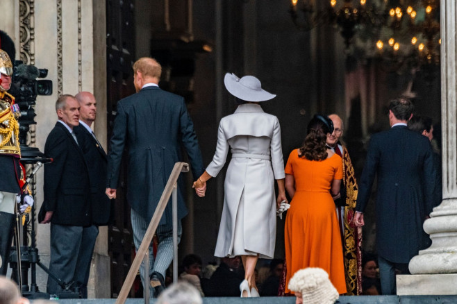 The service at St Pauls Cathedral as part of celebrations for the Platinum Jubilee of HM The Queen Elizabeth., St Pauls Cathedral, London, UK - 03 Jun 2022