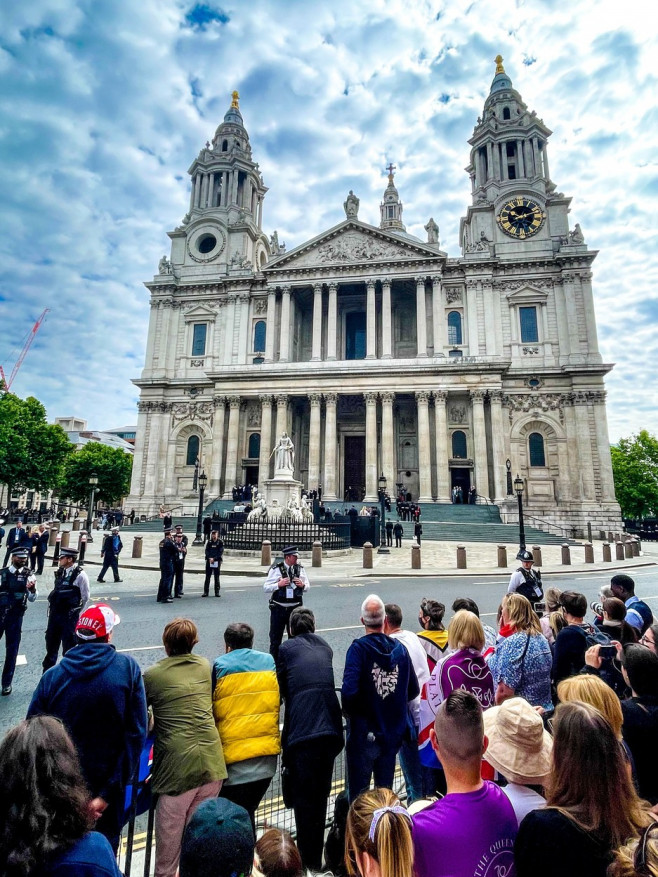 National Service of Thanksgiving, St Paul's Cathedral, London, UK - 03 Jun 2022