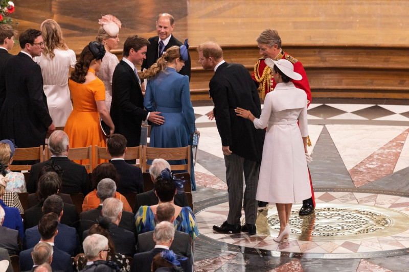 National Service of Thanksgiving, St Paul's Cathedral, London, UK - 03 Jun 2022