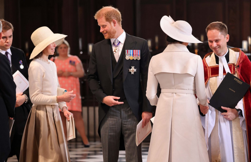 National Service of Thanksgiving, St Paul's Cathedral, London, UK - 03 Jun 2022