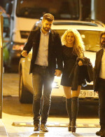 EXCLUSIVE: Shakira and Gerard Pique romantic evening stroll in Barcelona