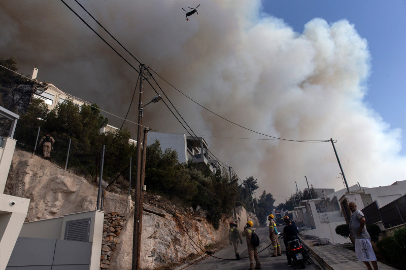 GREECE ATHENS WILDFIRE