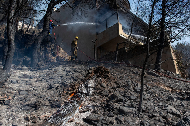 GREECE ATHENS WILDFIRE