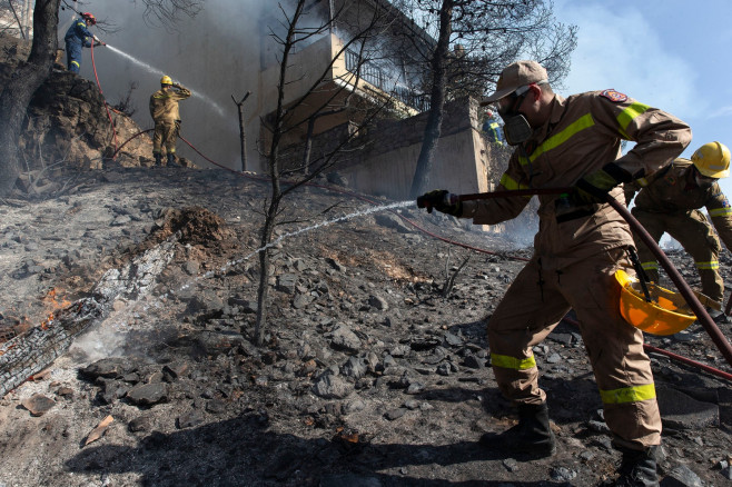 GREECE ATHENS WILDFIRE