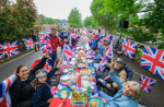 Goring and Streatley for the world record attempt at the longest street party, Oxfordshire, UK - 05 Jun 2022