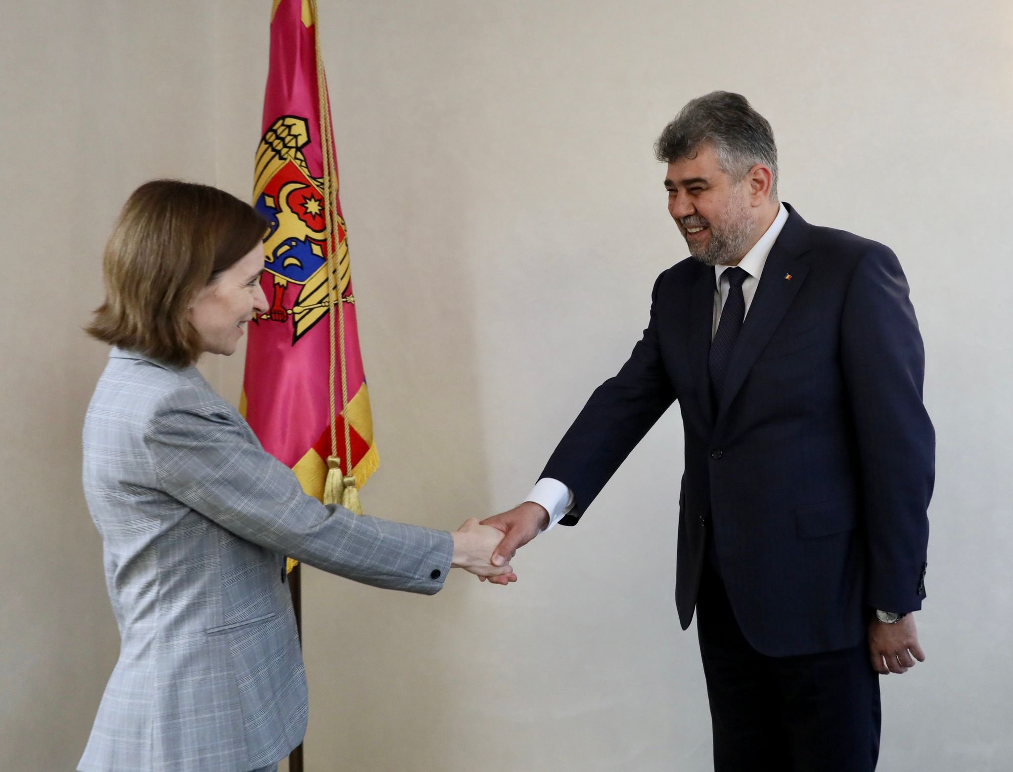 Ciolacu, în vizită oficială la Chișinău: România este un scut pentru Republica Moldova. Nu are nevoie de un ajutor militar