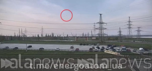 FOTO&VIDEO. Rachetă rusească, aproape să lovească o centrală nucleară din sudul Ucrainei