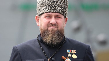 amzan Kadîrov, liderul republicii cecene din Rusia.