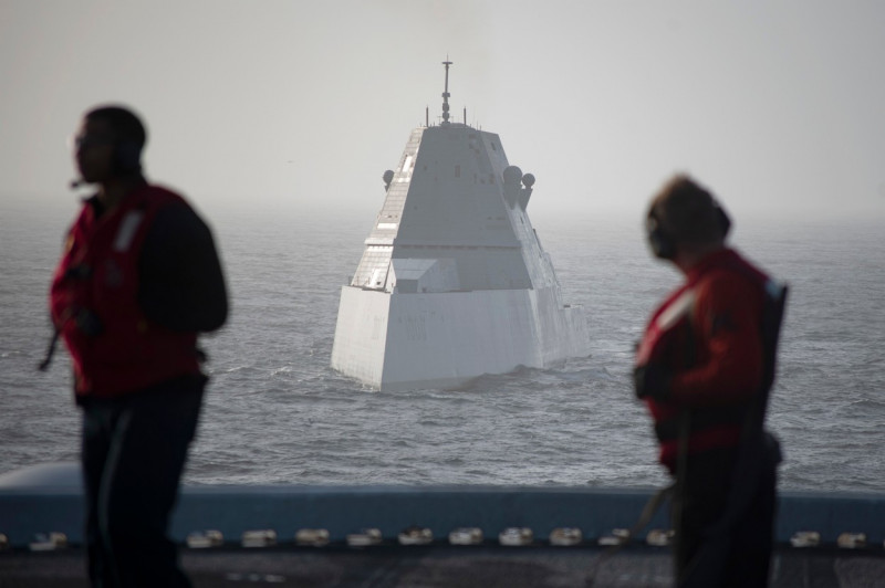 U.S. Navy Zumwalt-class Guided-Missile Destroyer USS Zumwalt