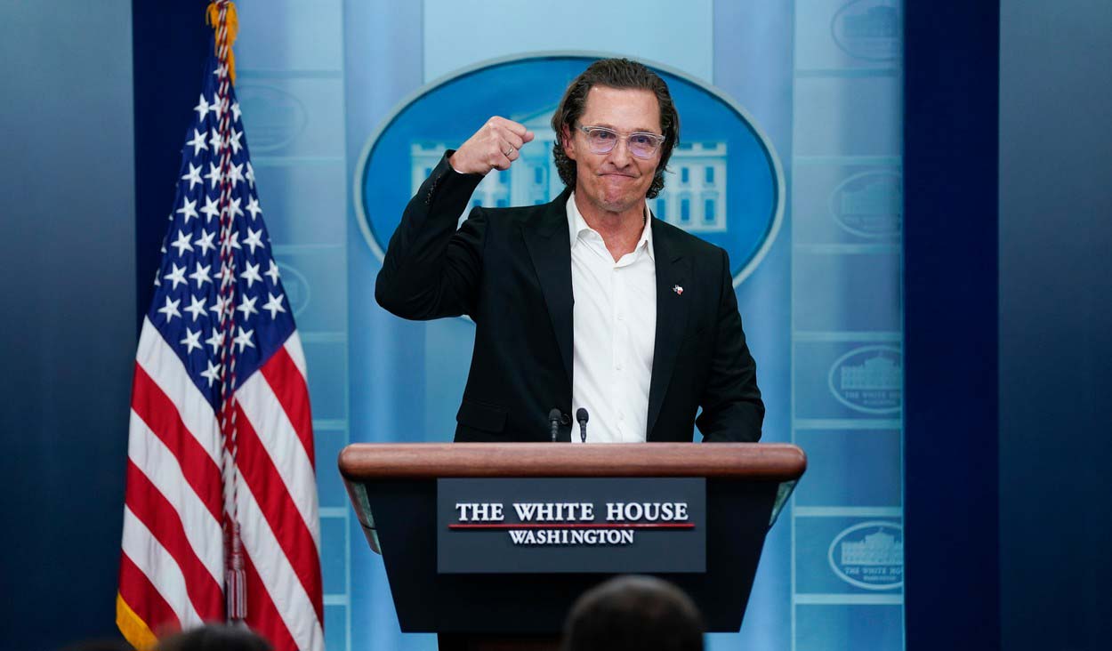 Matthew McConaughey, discurs emoționant la Casa Albă: O fetiță împușcată la școala din Uvalde, identificată după bascheții cu inimioară