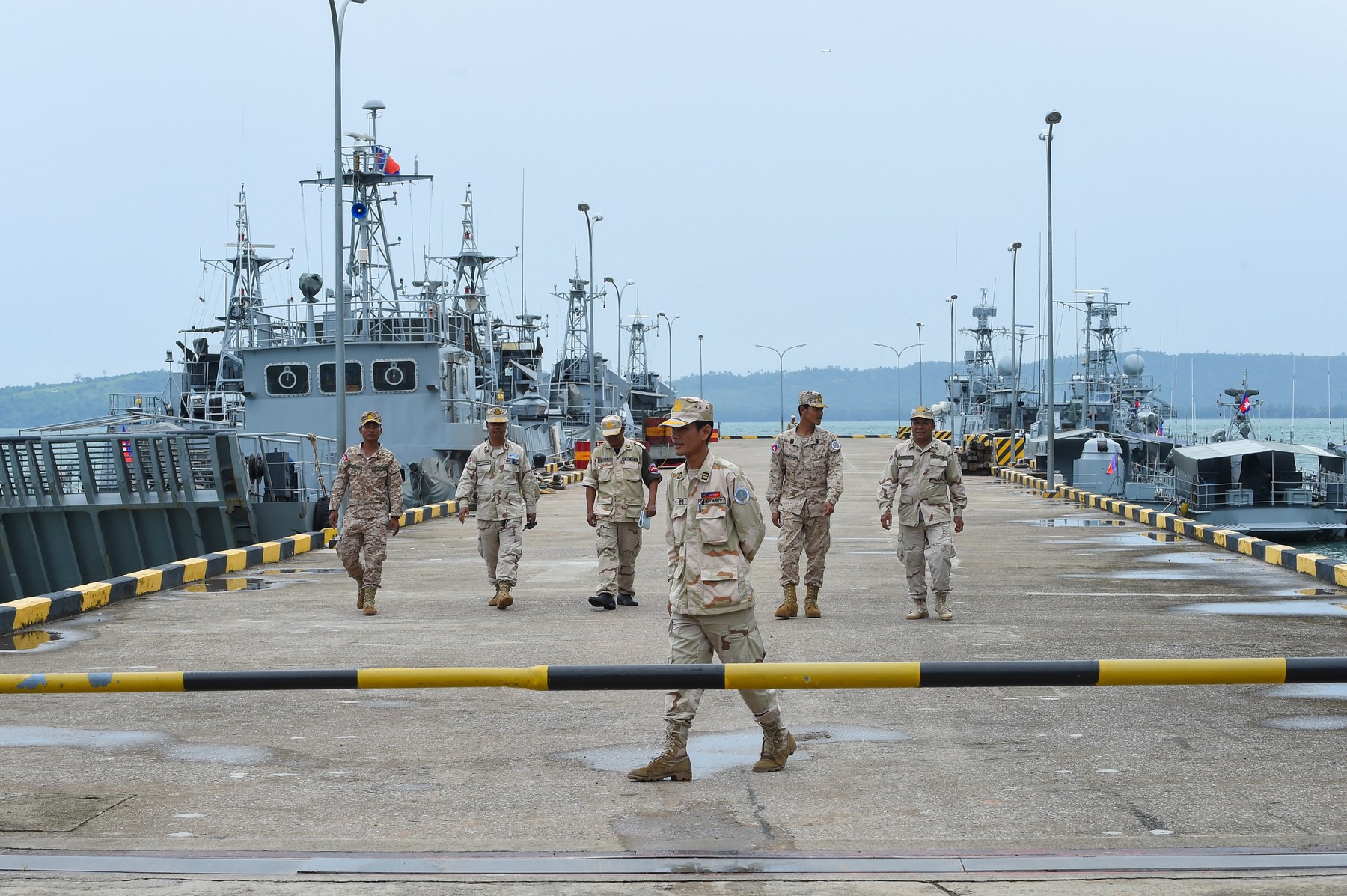Beijingul își extinde influența militară în regiunea Mării Chinei de Sud prin modernizarea celei mai mari baze navele din Cambodgia