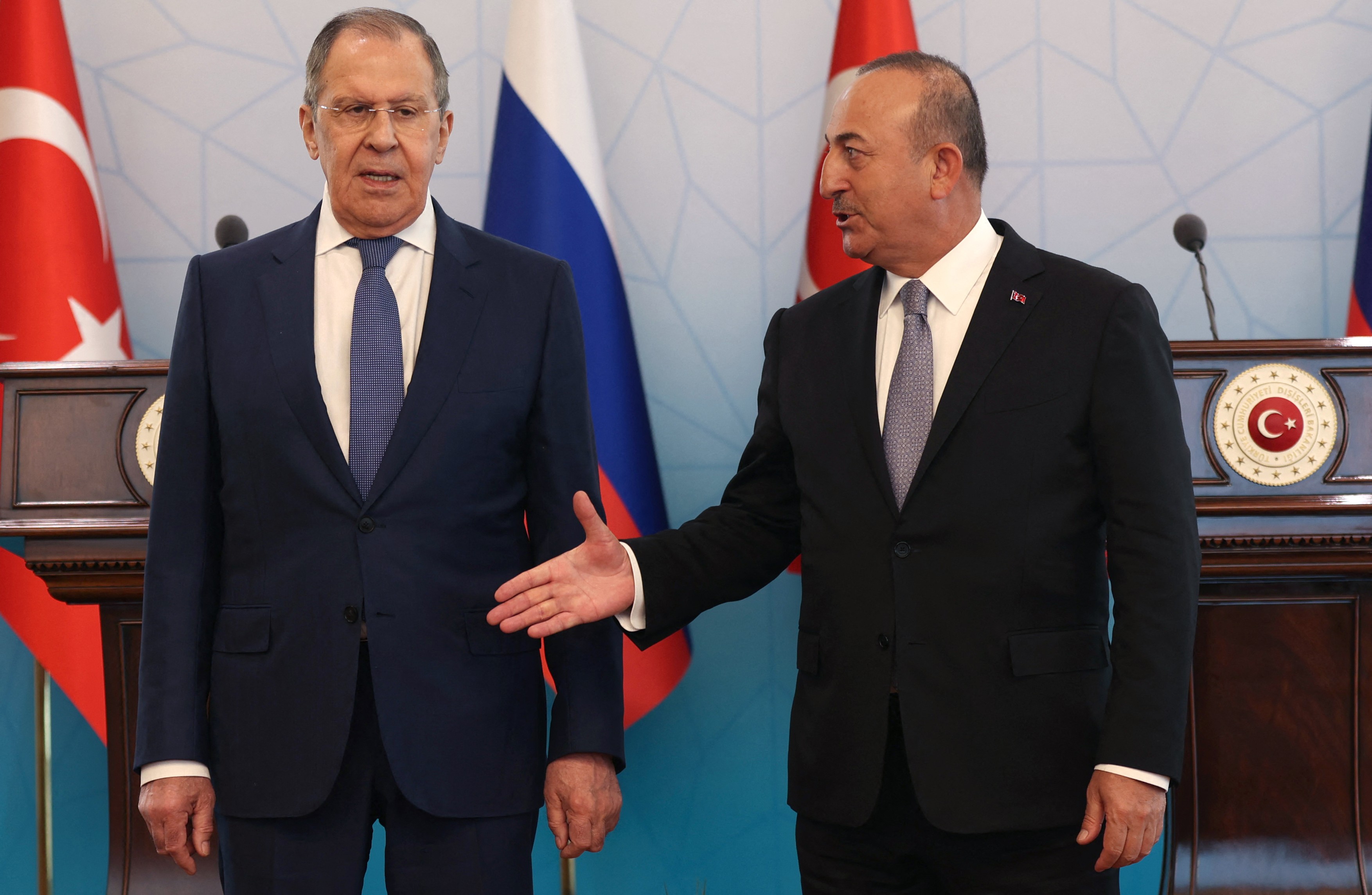 La Ankara, Lavrov dă vina pe ucraineni pentru problema cerealelor: E sarcina lor să rezolve, Rusia n-are nimic de făcut