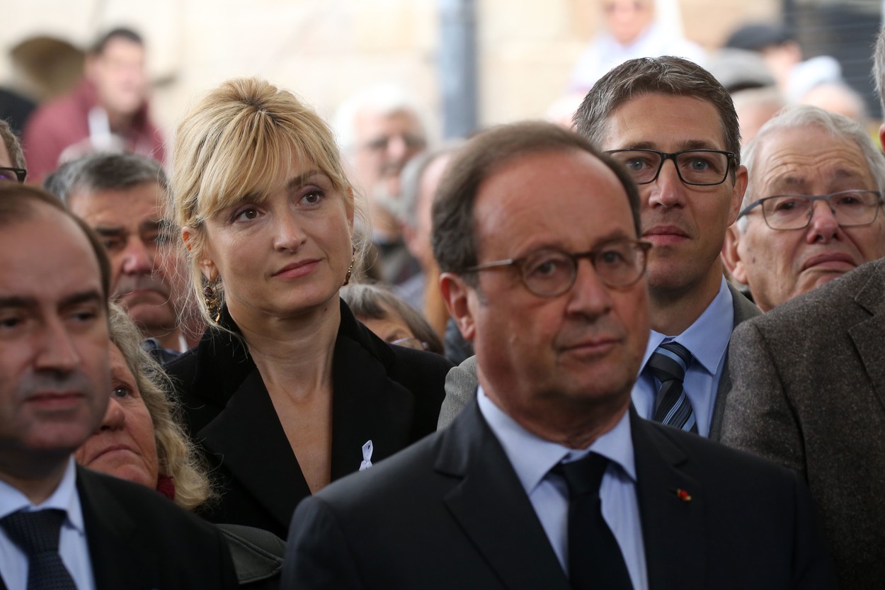 Francois Hollande s-a căsătorit cu actriţa Julie Gayet