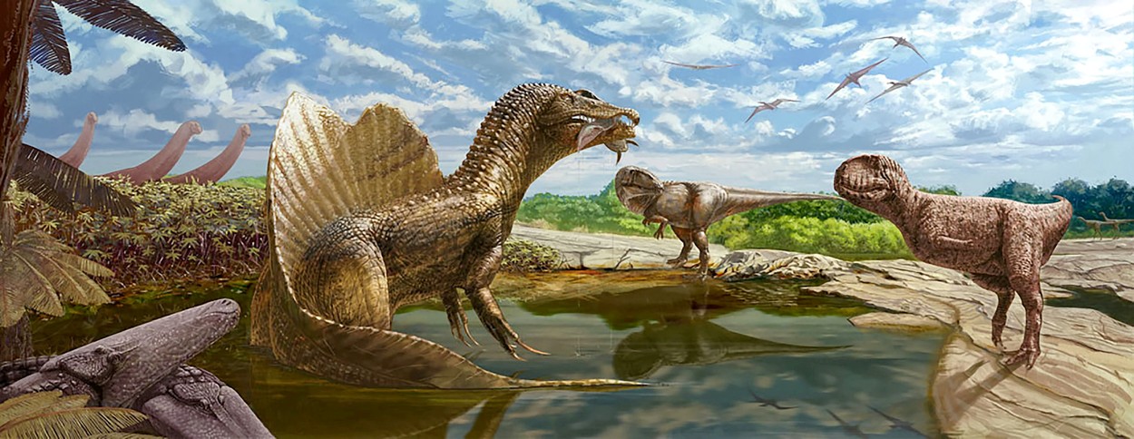 Fosila unui dinozaur care a trait in urma cu aproape 100 de milioane de ani, descoperita la 300 km de Cairo