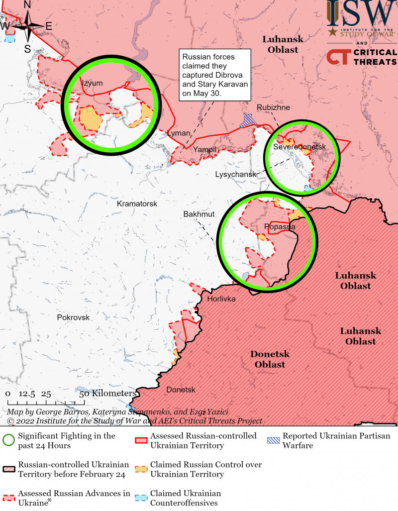 Luhansk Battle Map Draft May 31,2022