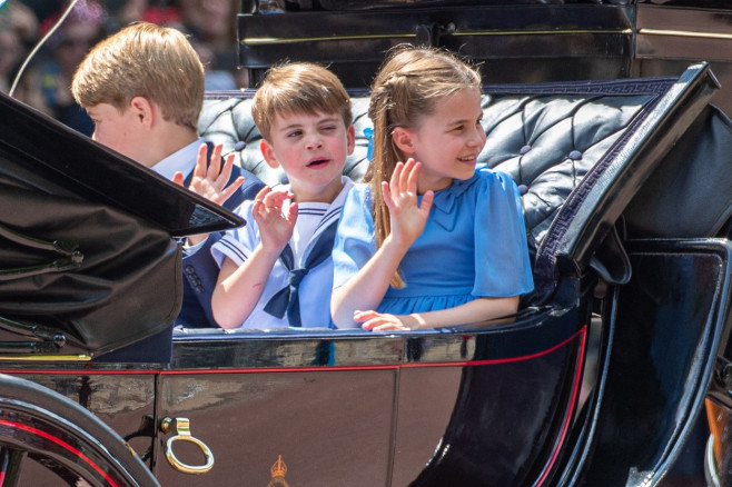 *NO UK Paper/Web* Royal Family At Trooping The Colour In London, June 2nd 2022.