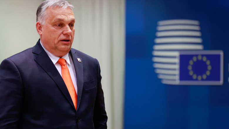 Belgium, Brussels: Viktor Orban, Hungarian Prime Minister