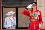 Trooping The Colour - The Queen's Birthday Parade, London, UK - 02 Jun 2022