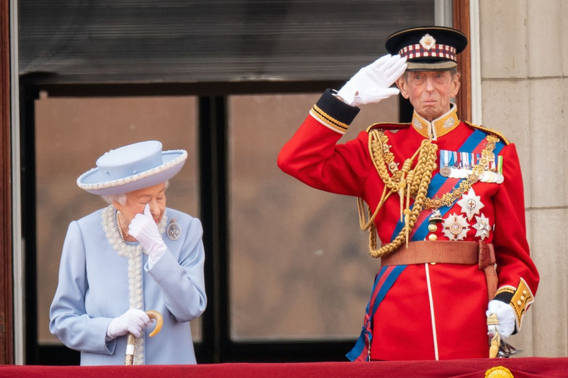 Trooping The Colour - The Queen's Birthday Parade, London, UK - 02 Jun 2022