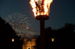 Windsor Castle Beacon Lighting, Queen's Platinum Jubilee, Windsor, Berkshire, UK - 02 Jun 2022