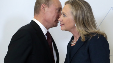 hillary clin ton si vladimir putin