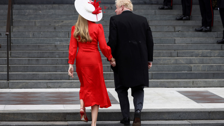 Boris Johnson şi soţia sa