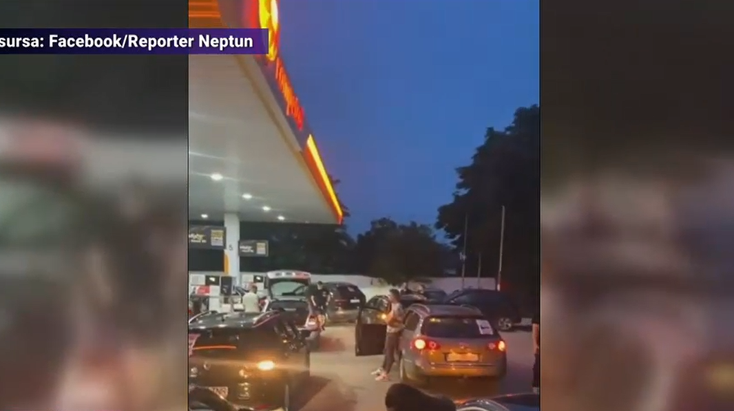 Motorină și benzină de 1 leu. Șoferii au blocat mai multe benzinării, protestând față de prețul mare al carburanților