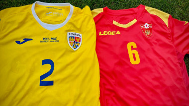 Tricourile de joc din meciul România Muntenegru în Liga Națiunilor.